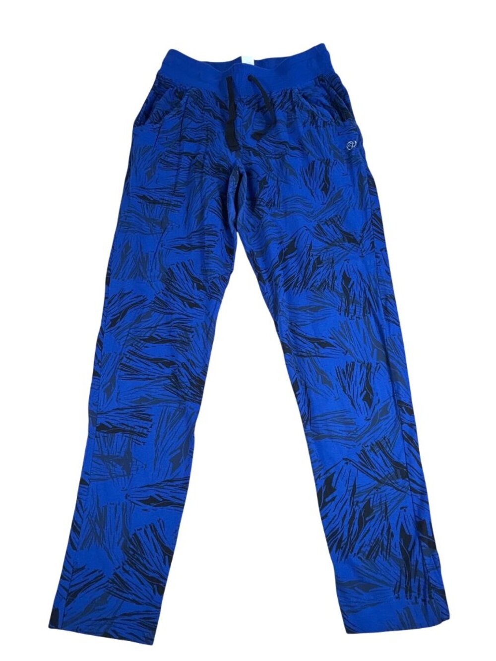Zumba Wear Spicy Blue & Black Joggers Women's S Stretch Yoga Dance Active
